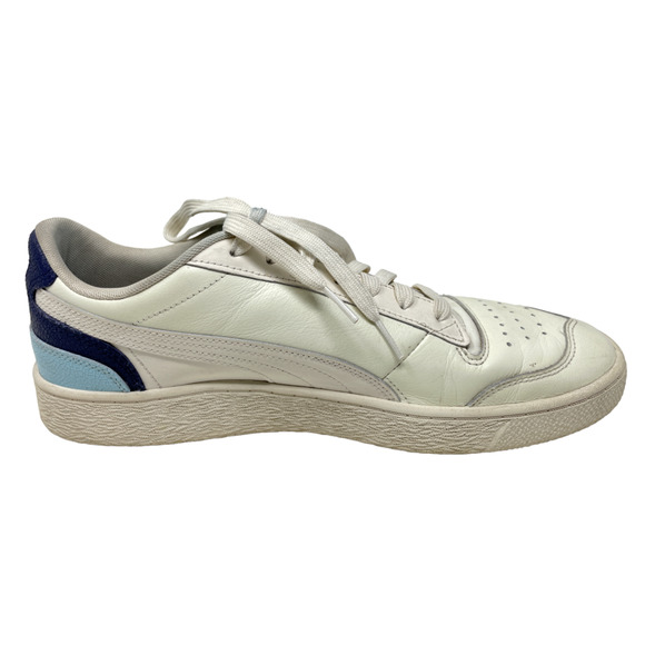 PUMA Ralph Sampson Tones Low White Aquamarine Leather - Picture 4 of 10
